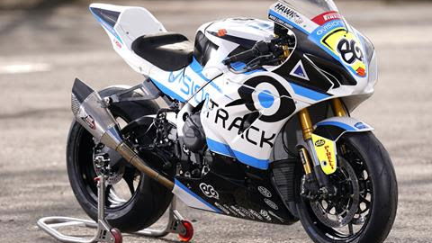 Charlies Nesbitt No.86 VisionTrack Suzuki GSX-R1000
